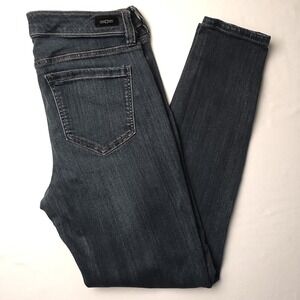 Liverpool Womens The Ankle Skinny Mid Rise Medium Wash Jeans Size 8/29P Stretch